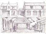 Boven de entree      en onder zaal concordia (brummans)